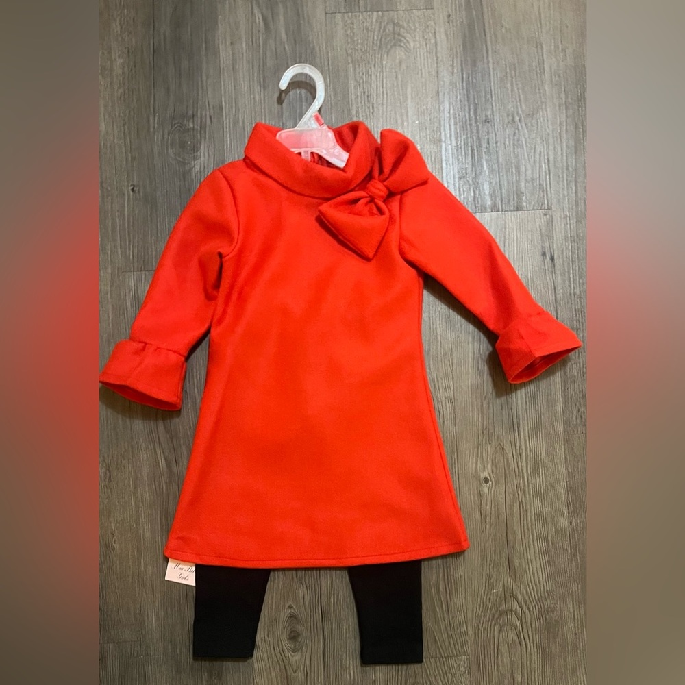 NWT Mia Bella Girl’s 4T Red Dress